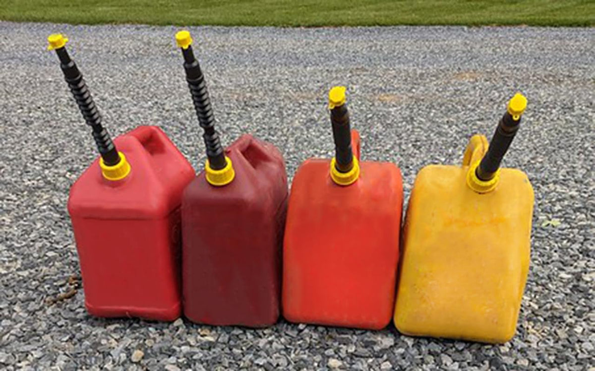 Mr. Yellow Cap Flexible Gas Can Spout Replacement Kit - UPGRADED Anti-Spill Gas Can Nozzle Replacement Fits 1 to 5 Gallo