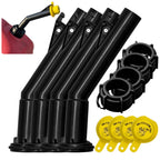 Gas Can Spout Replacement Kit, 4-Pack, 12 Pcs - Old Style Blitz Cans Only