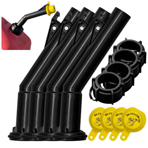 Gas Can Spout Replacement Kit, 4-Pack, 12 Pcs - Old Style Blitz Cans Only