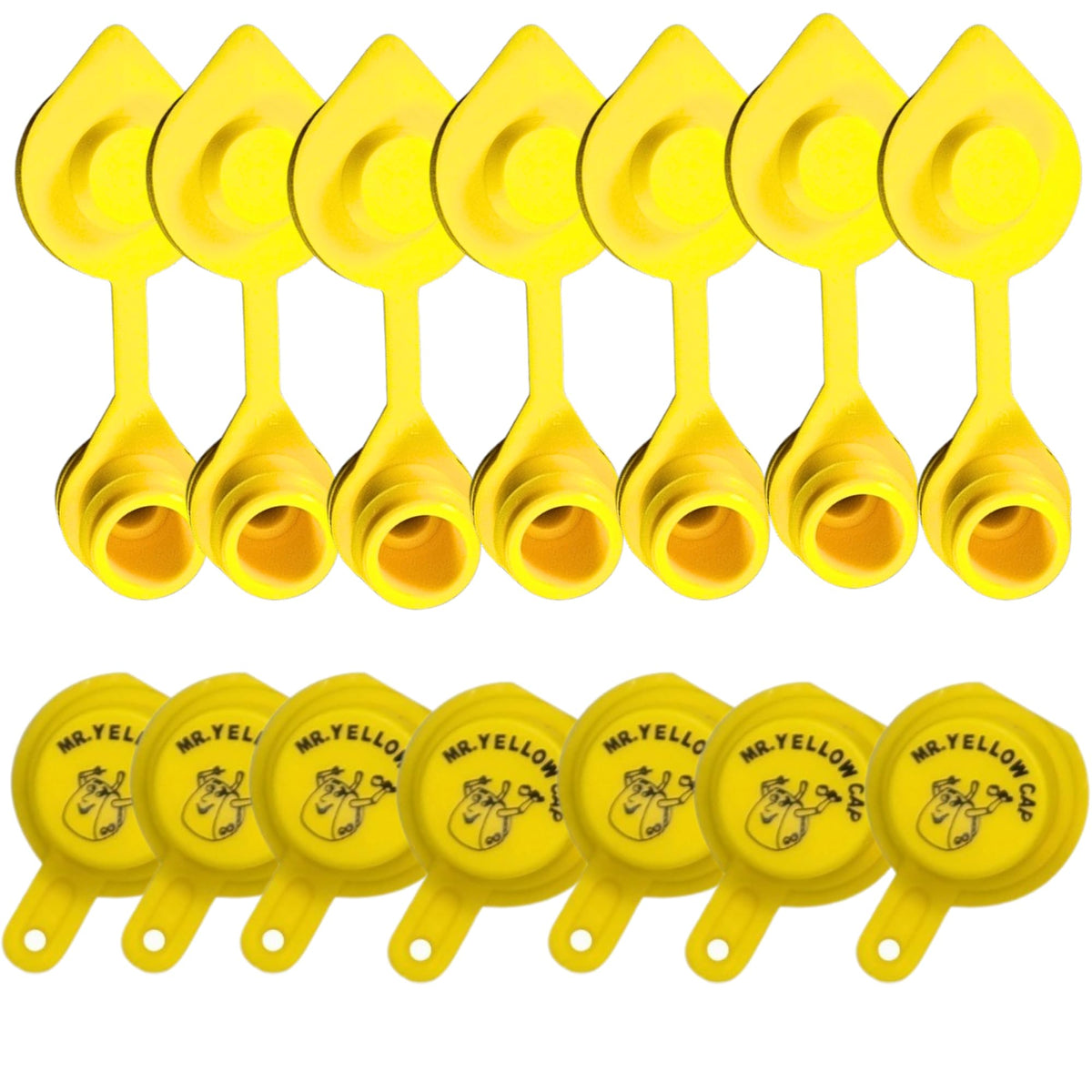 7 Caps + 7 Vents
