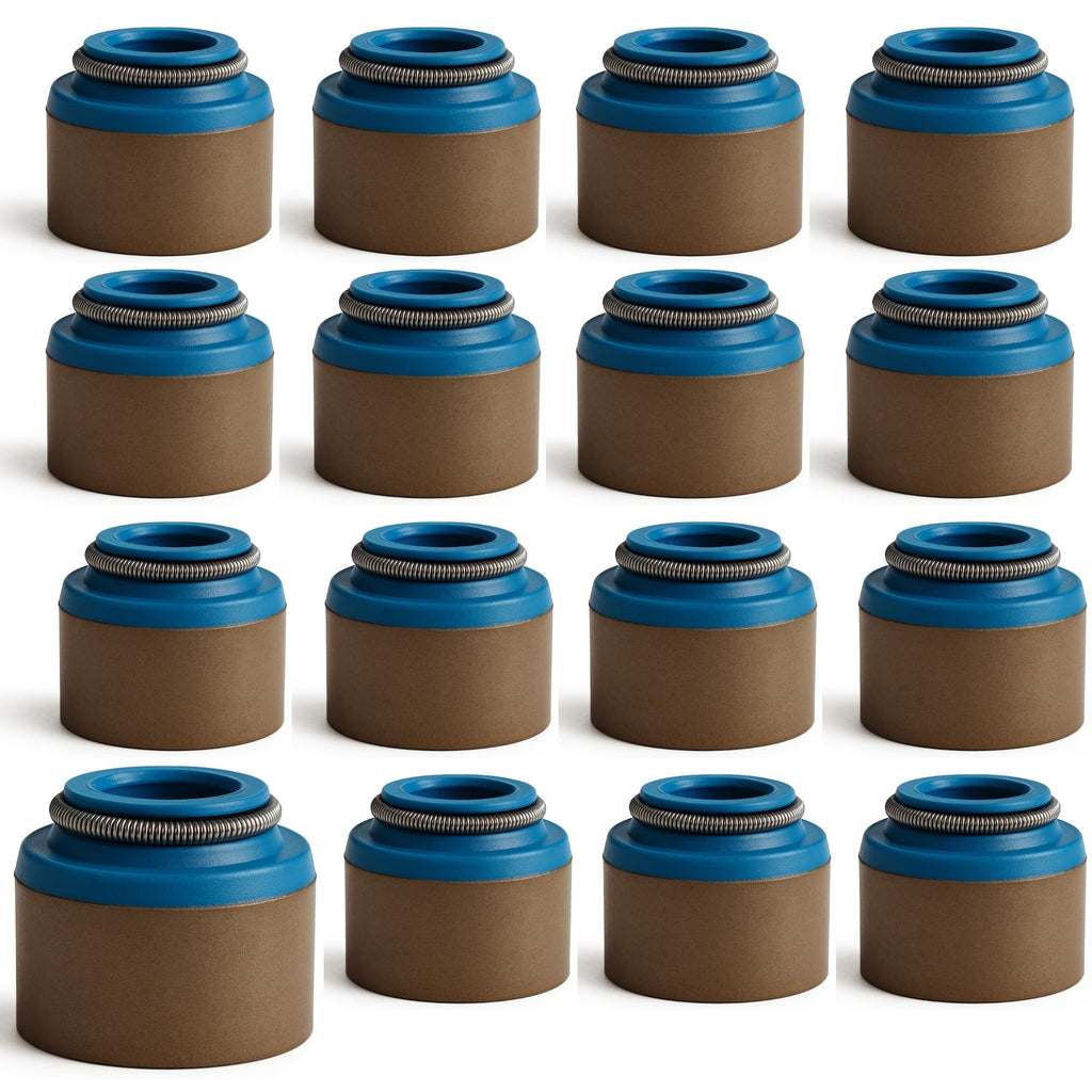 SSI 16pcs, Rubber Positive Valve Stem Seal - 11/32" Valve Stem and a .562"