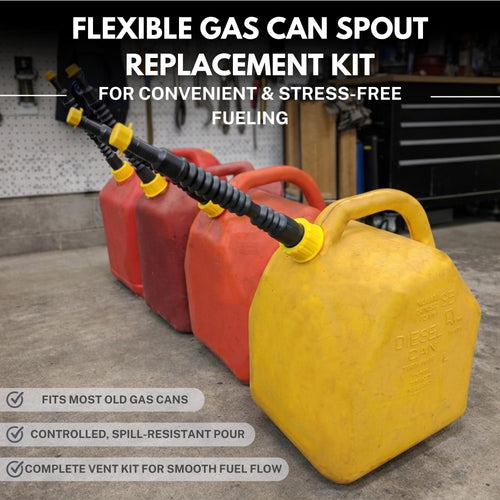 Flexible Gas Can Spout Replacement - Universal Fit