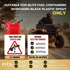Gas Can Spout Replacement Kit - Old Style Blitz Cans Only