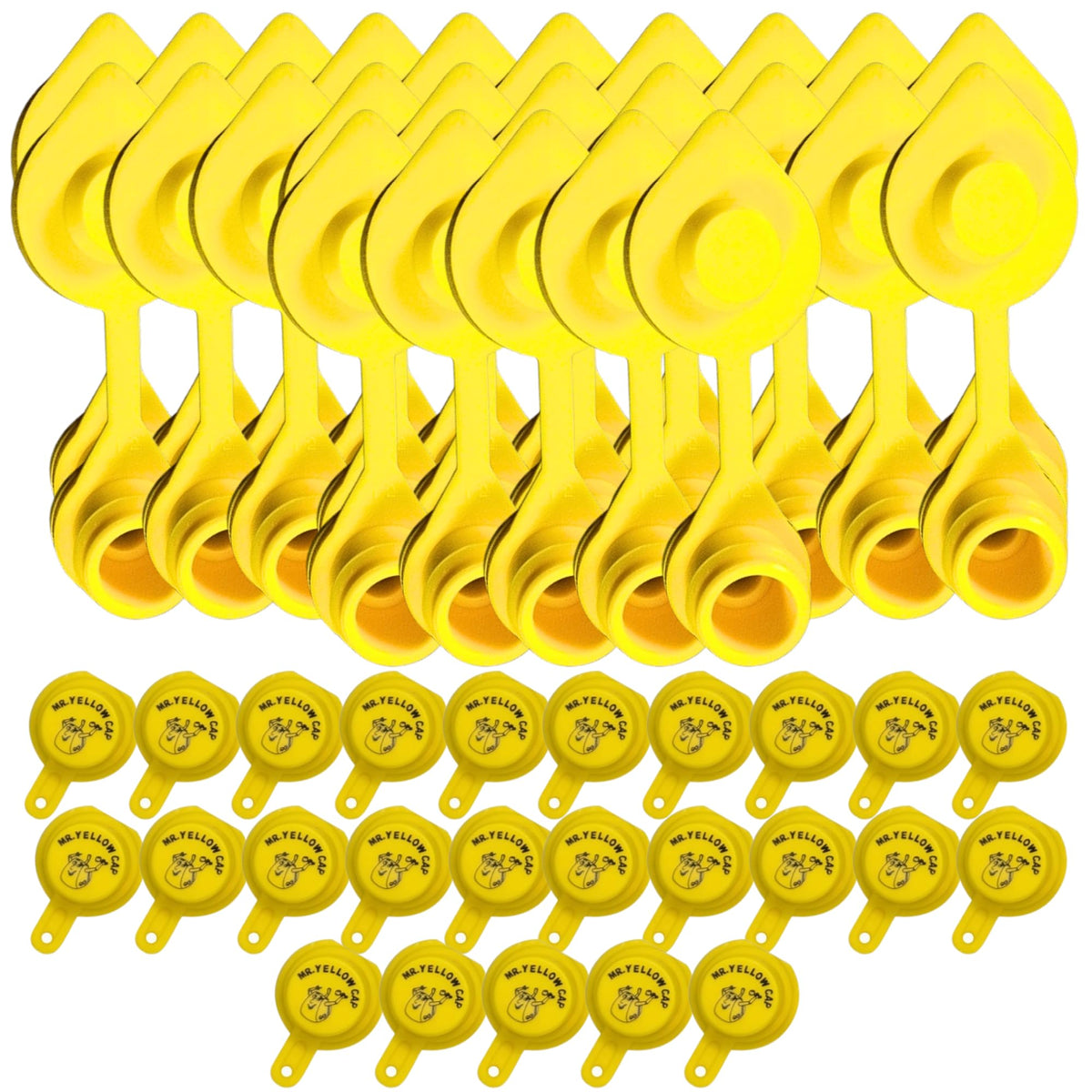 25 Caps + 25 Vents