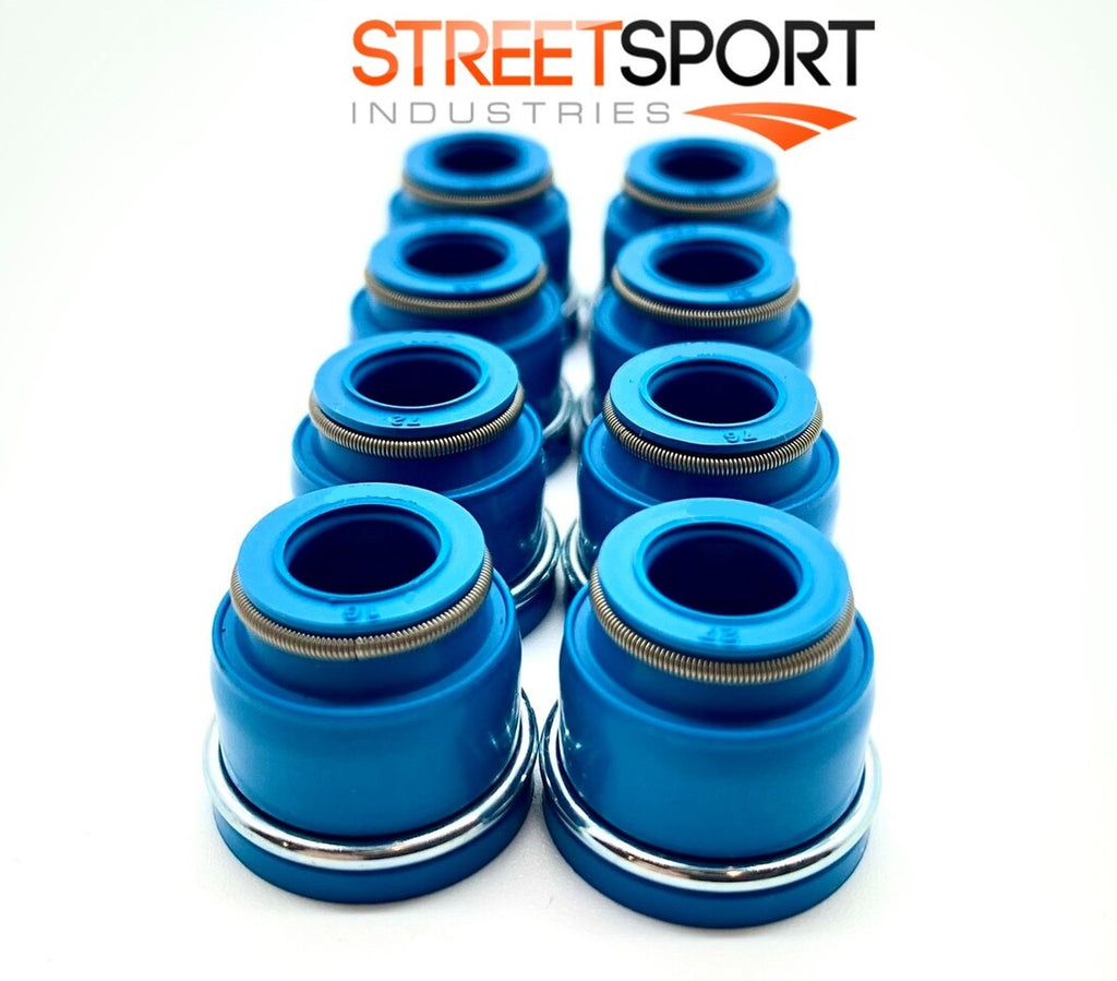 Valve Seals Fits 72-02 Isuzu SOHC 8v G180Z 4FB1 G200Z 4ZC1 C223 4ZD1 4ZE1 FKM 8