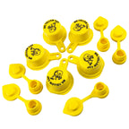 5 Caps + 5 Vents