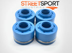 Yamaha XV250 XV 250 ROUTE 66 "1988 - 1990" - FKM Valve Seals - Set of 4 - NEW!