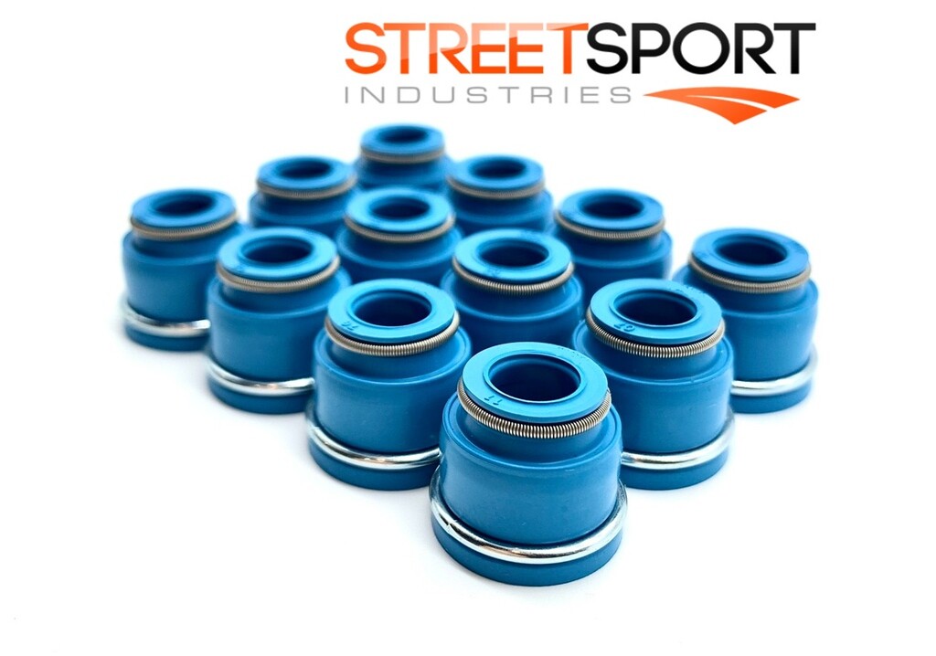 Valve Seals Fits 72-02 Datsun Nissan 2.6L 2.8L SOHC 12v L26 L28 L28E LD28 FKM 12