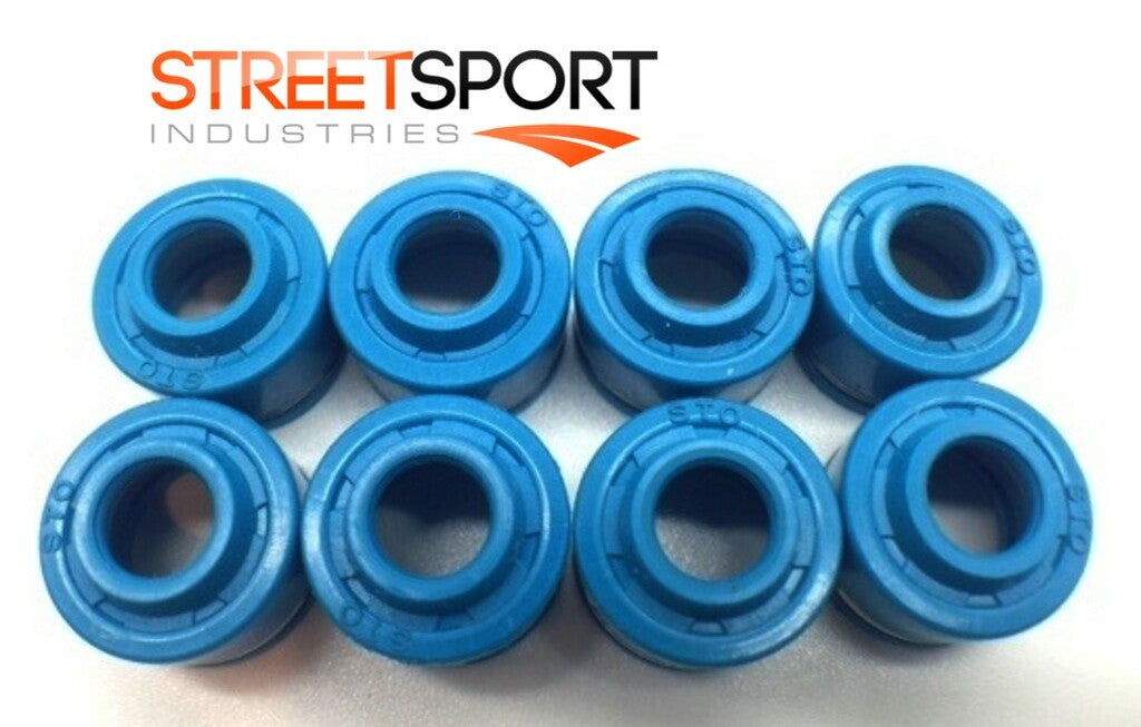 Suzuki GS300L GS 300 "82, 83 & 85" - FKM Valve Seals - Set of 8 - 09289-05015