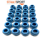 Valve Seals Fits "98-20" Isuzu SOHC 24v 6HK1 Diesel 7.8L FKM - Set of 24 - NEW
