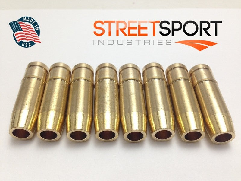 Kawasaki KZ900 KZ1000 KZ 900 1000 "ALL YEARS" - BRONZE Guides - Set of 8 - NEW