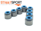 Fits Kawasaki VN700 VN 700 Vulcan "1985" - FKM Valve Seals - Set of 8 - NEW!!