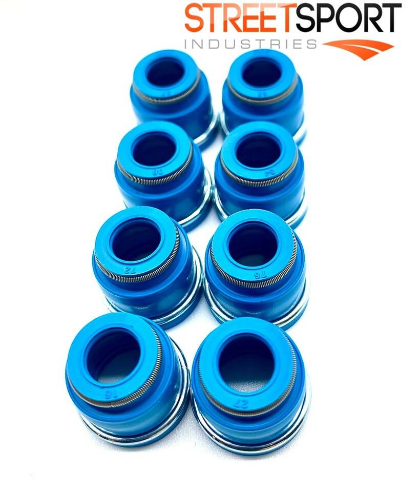 Valve Seals Fits "83-88" Nissan SOHC 8v SD25 Diesel 2.5L FKM - Set of 8 - NEW!