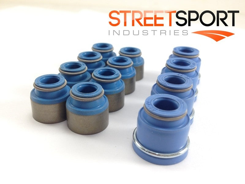 Valve Seals fits Nissan KA24E 12V Xterra 240SX Pathfinder FKM- Set of 12 NEW