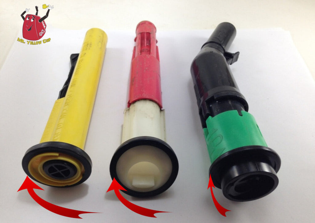 Mr. Yellow Cap Gas Can Spout Rubber Gaskets - Fits Blitz, Gott, Rubbermaid, Wedco, Scepter, Eagle