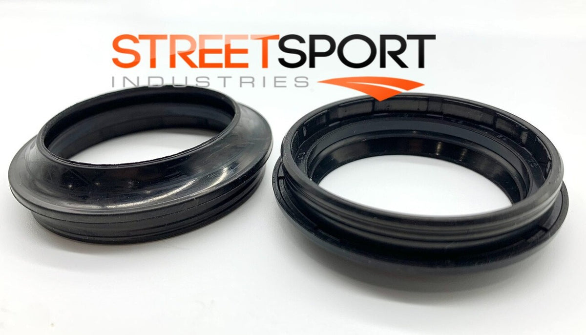 43mm Fork Dust Seal Kit Ducati Monster Honda Kawasaki Suzuki Triumph HD Buell