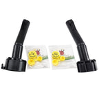 2 - Blitz Gas Can Spouts Rings & "Packs" Replacement Vintage 900094 900302 - NEW