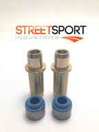 Harley IRONHEAD Sportster "57-85" INTAKE VITON Valve Seals & GUIDES - 2 ea - NEW