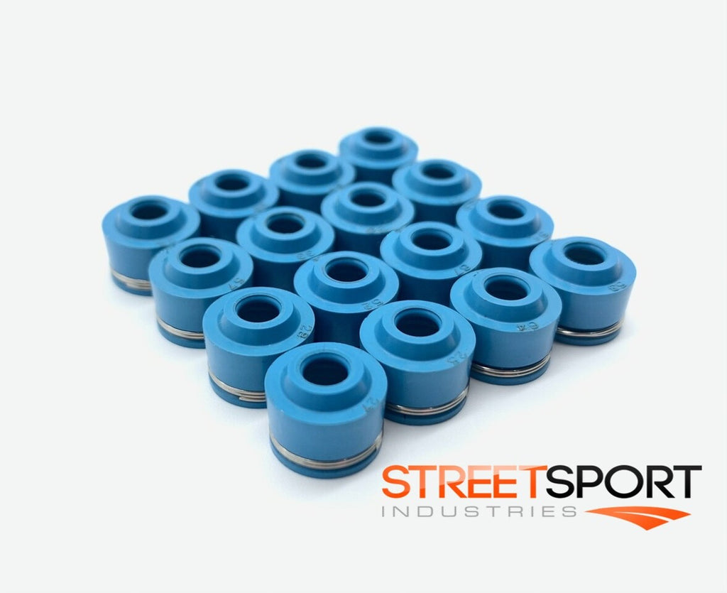 Fits Suzuki RF900R RF 900 R "1994 - 1997" - FKM Valve Seals - Set of 16 - NEW!!