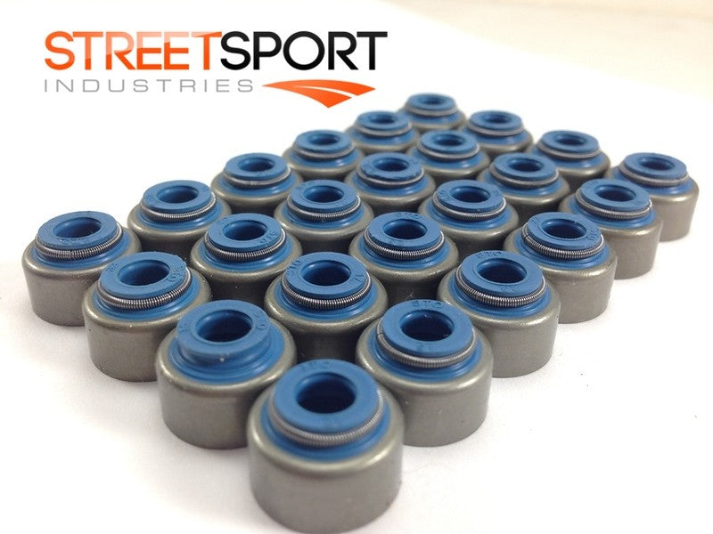 Kia Hyundai G6B G6A 2.5L 2.7L "99 - 11" - FKM VALVE SEALS - Set of 24 - NEW!