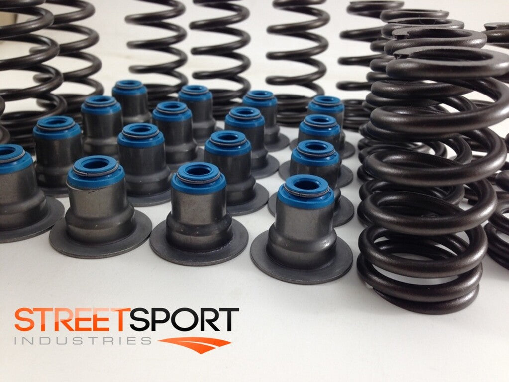 .560" Lift Beehive Valve Springs w/ Seals for 02 - UP Chevrolet Gen II III IV LS