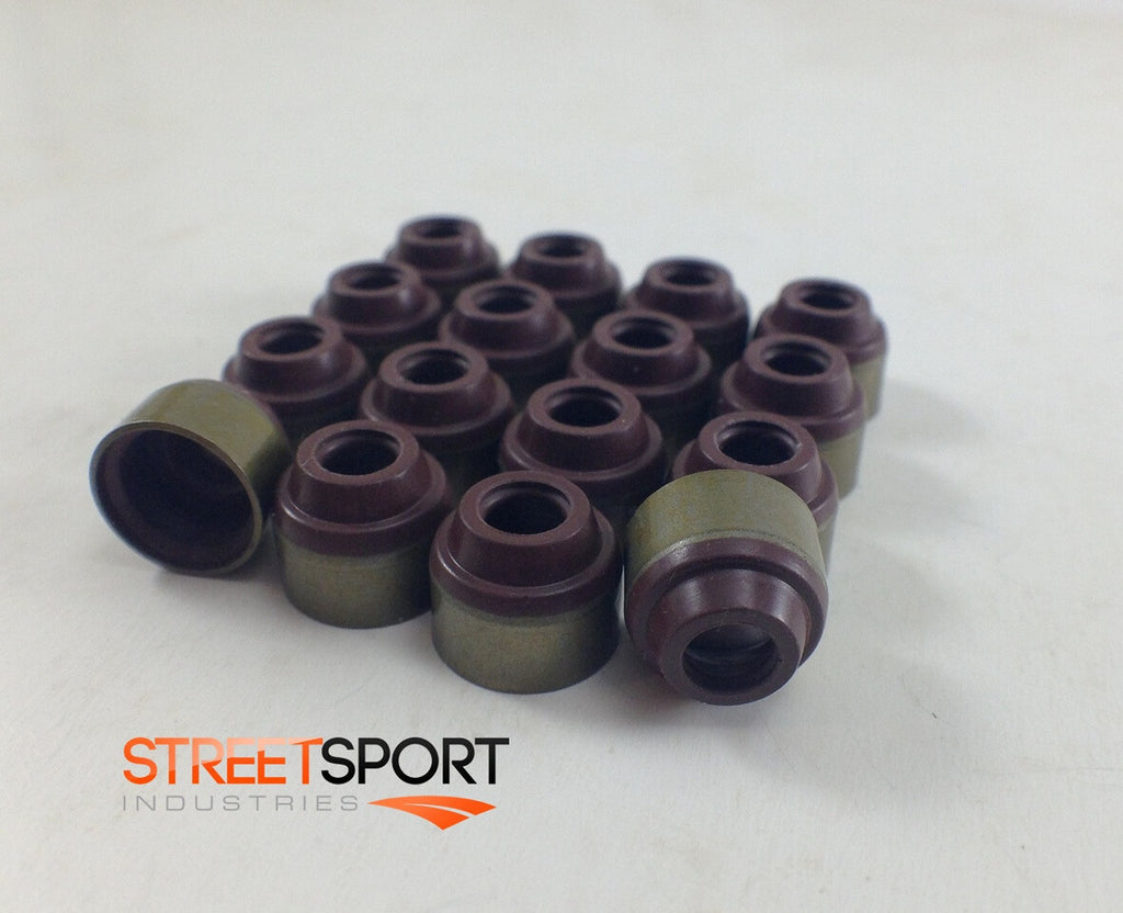 Kawasaki ZR1000 Z1000 ZR Z 1000 "2003 - 2016" FKM Valve Seals - Set of 16
