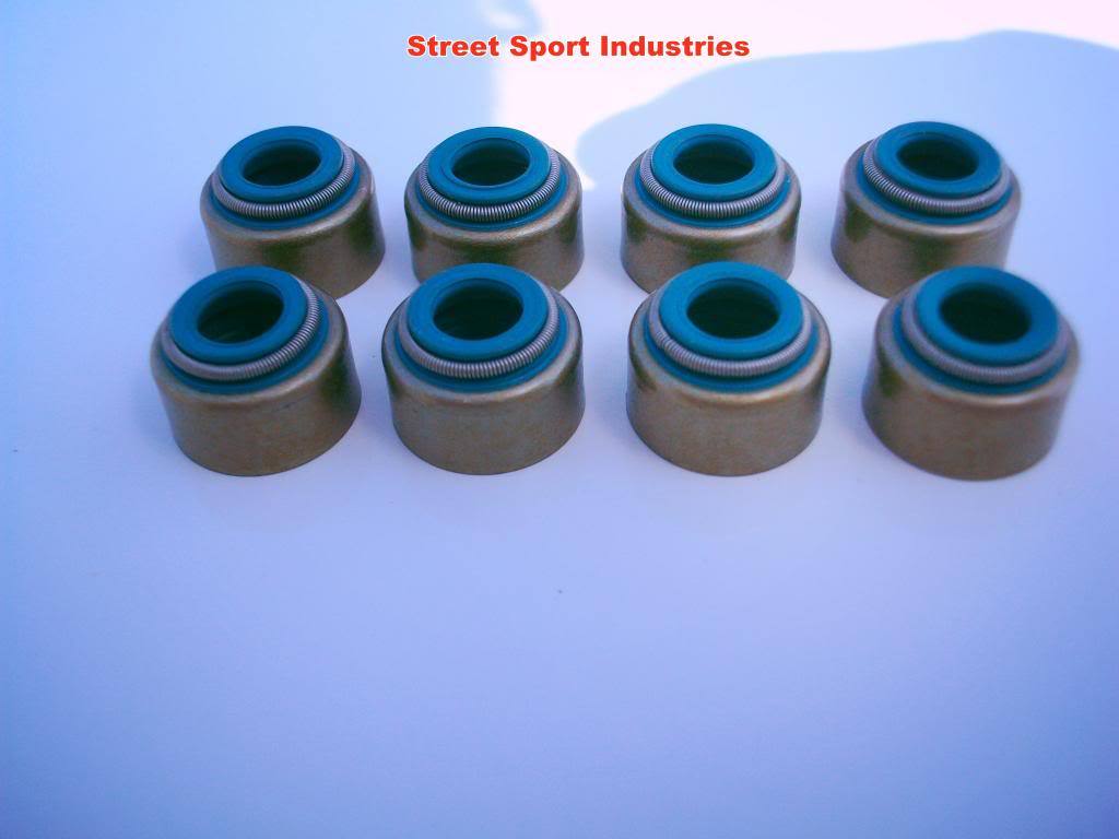 Fits Yamaha V STAR 1300 "2007 - 2016" "METAL CLAD" FKM Valve Seals - Set of 8