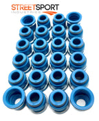 Valve Seals Fits "98-20" Isuzu SOHC 24v 6HK1 Diesel 7.8L FKM - Set of 24 - NEW