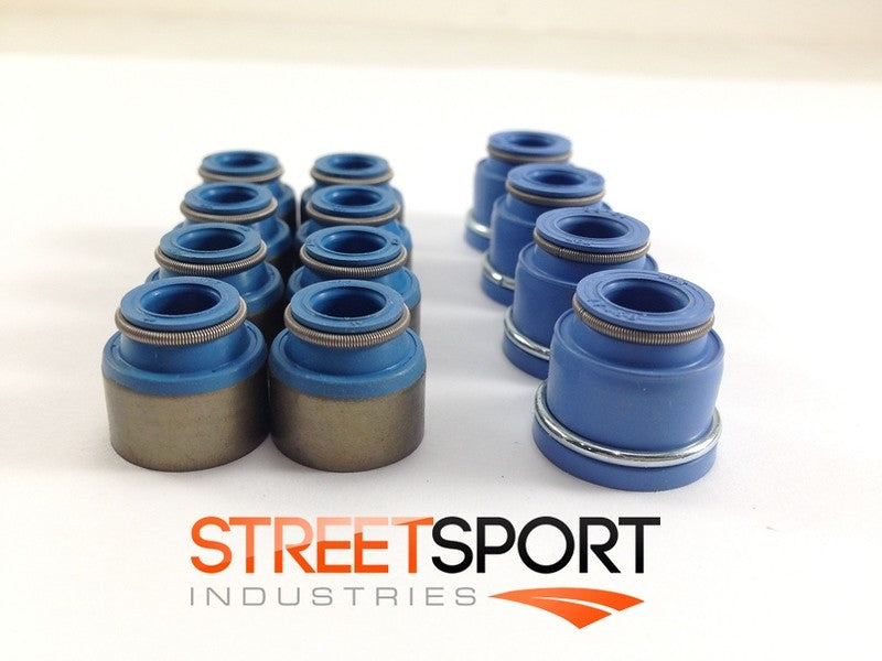 Valve Seals fits Nissan KA24E 12V Xterra 240SX Pathfinder FKM- Set of 12 NEW