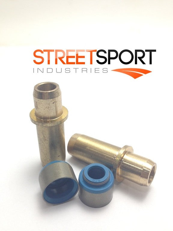 Harley IRONHEAD Sportster "57-85" INTAKE VITON Valve Seals & GUIDES - 2 ea - NEW