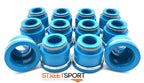 Valve Seals Fits Nissan Forklift 2.8L SOHC 12v TB42 TB45 FKM - Set of 12 - NEW