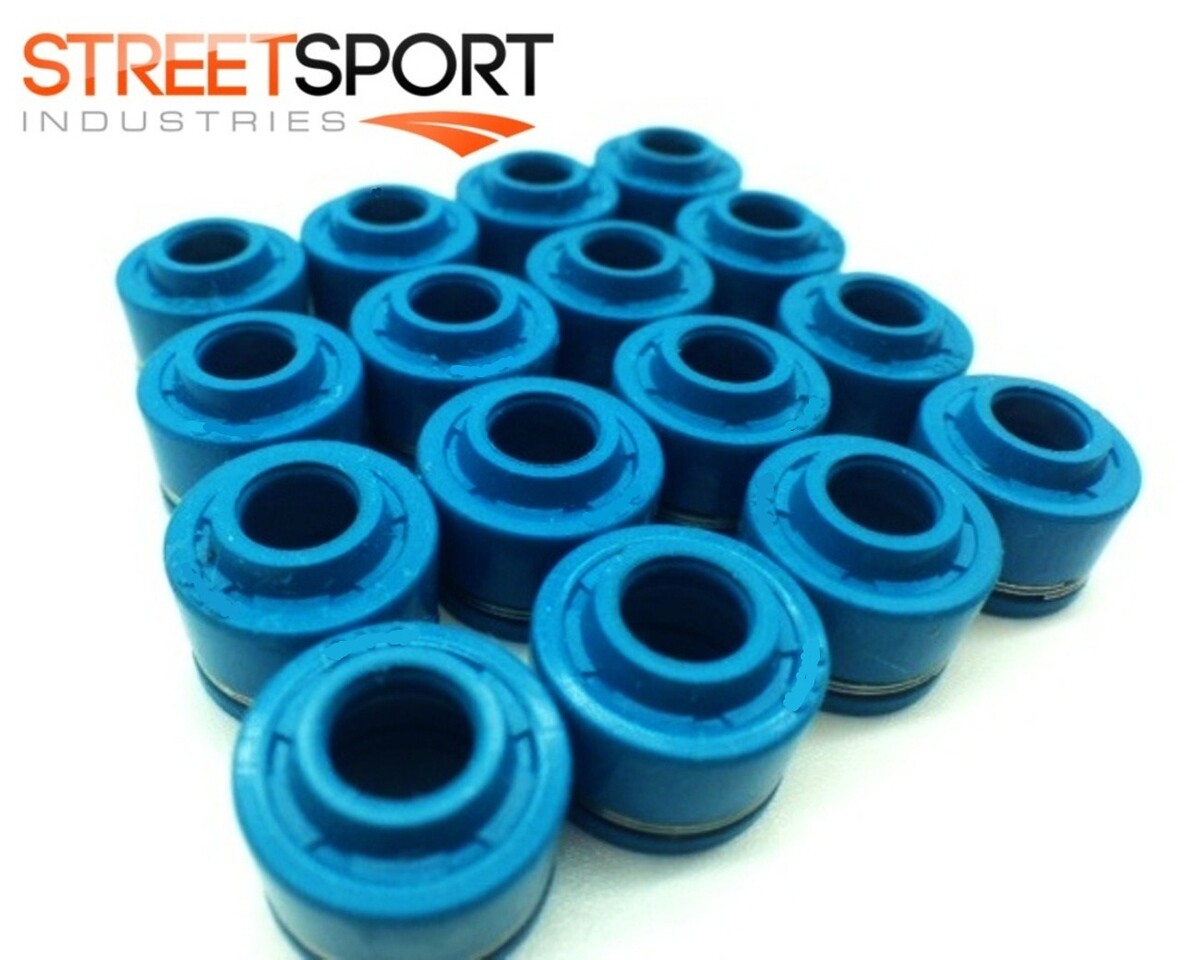 Fits Yamaha XJR1200 XJR 1200 "1995 - 1999" - FKM Valve Seals - Set of 16