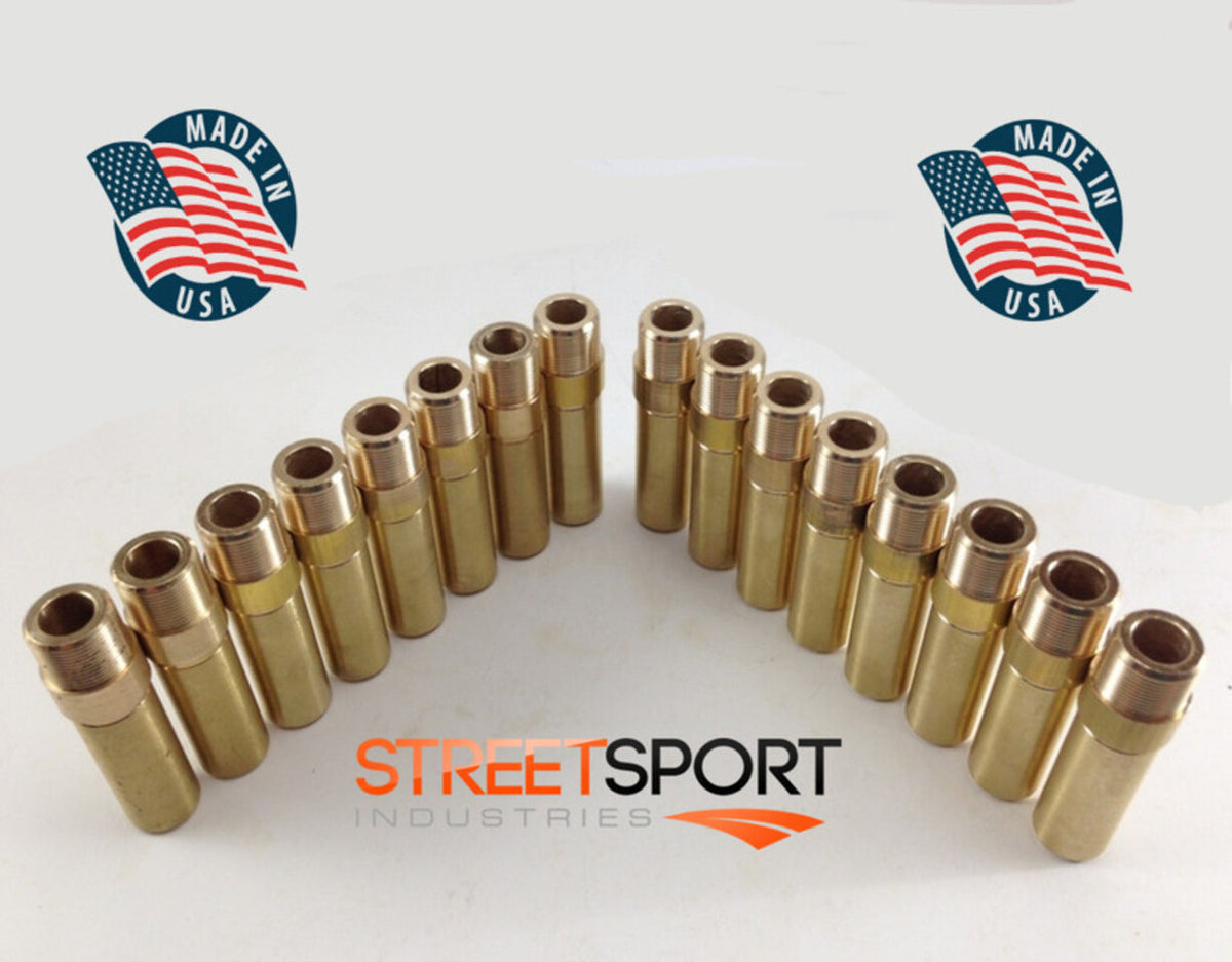 Chevy / GM LS1 LS2 LS3 LS7 Lsx Afr Mangan Bronze Ventil Guides IN USA - Set Von