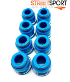 Valve Seals Fits 72-02 Isuzu SOHC 8v G180Z 4FB1 G200Z 4ZC1 C223 4ZD1 4ZE1 FKM 8